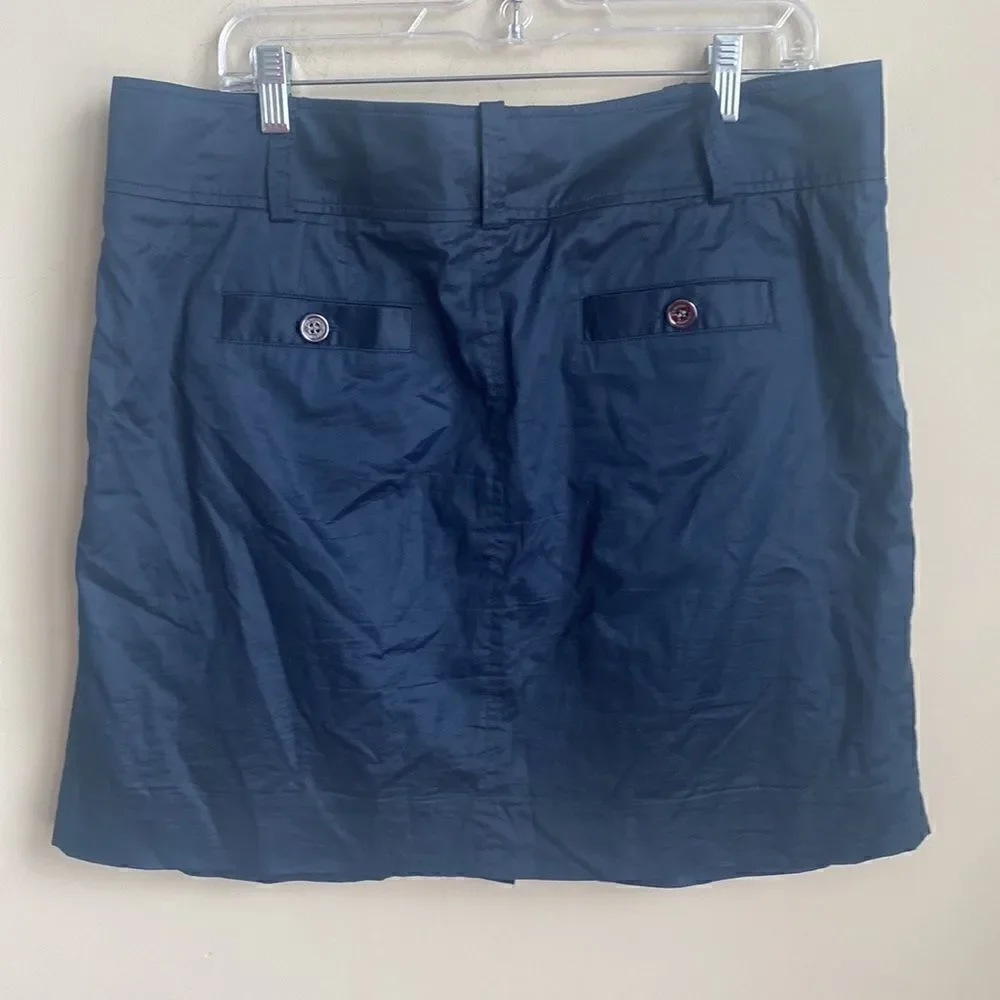 Burberry Brit Navy Mini Skirt 12